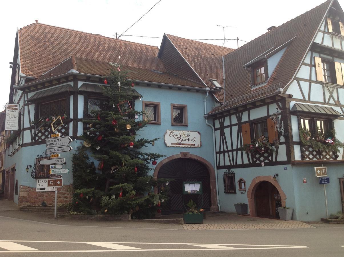 Hotel Restaurant Faller Emmebuckel Itterswiller Exteriér fotografie