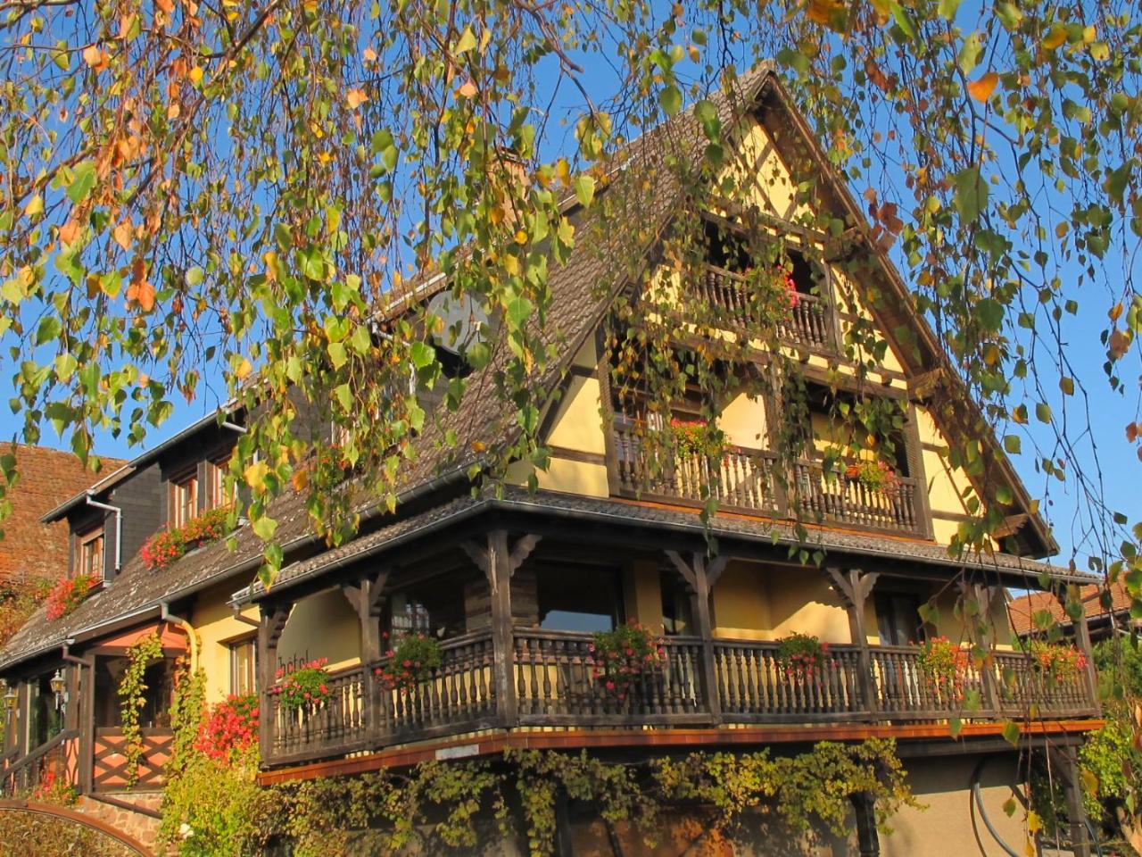 Hotel Restaurant Faller Emmebuckel Itterswiller Exteriér fotografie